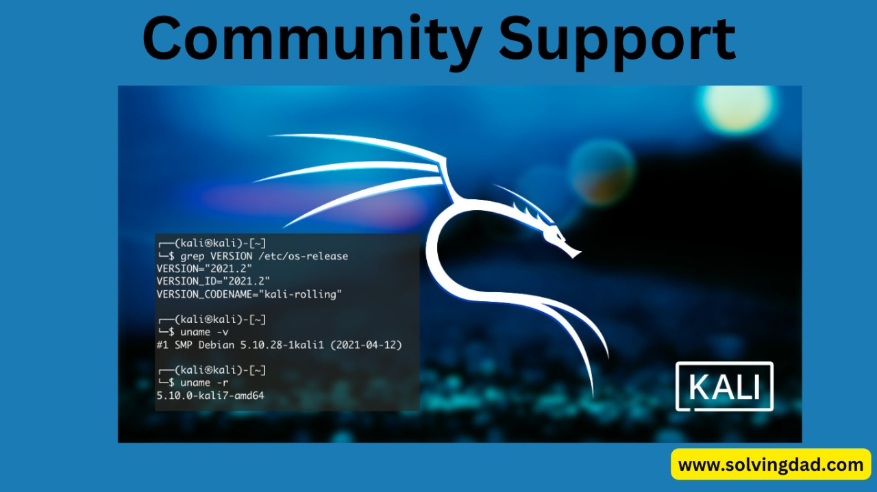 Community-Support-in-Kali-Linux