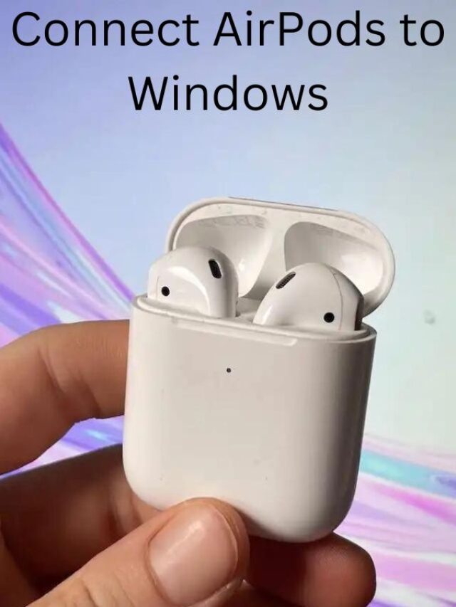 windows 10 connect to airpods