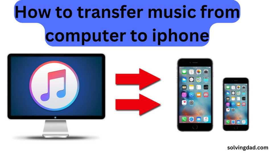 How to transfer music from computer to iphone