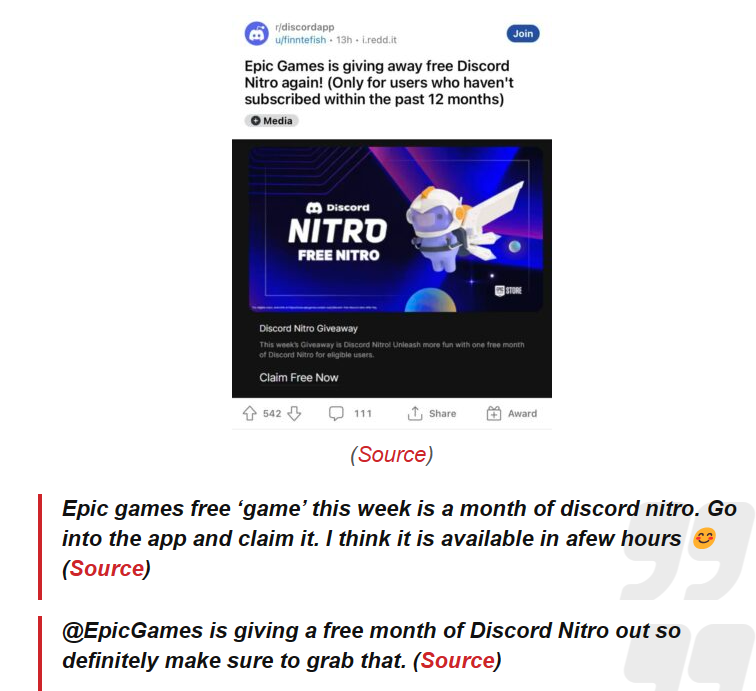 epic games nitro