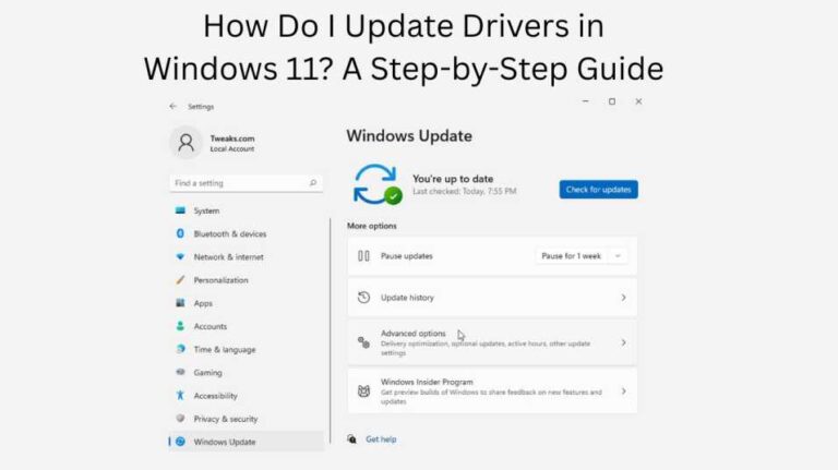 Update Drivers in Windows 11