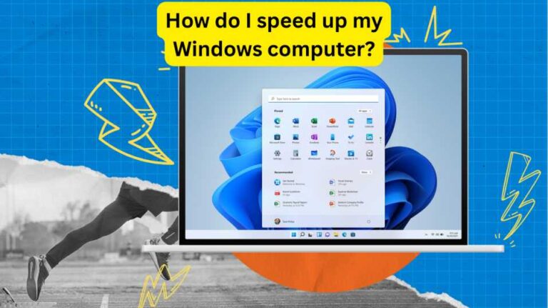 How do I speed up my Windows computer?