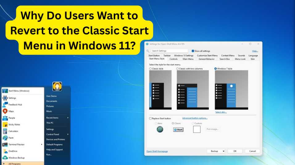 Start Menu in Windows 11
