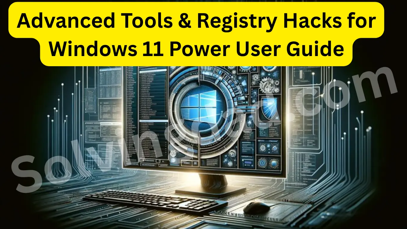 Advanced Tools & Registry Hacks for Windows 11 Power User Guide