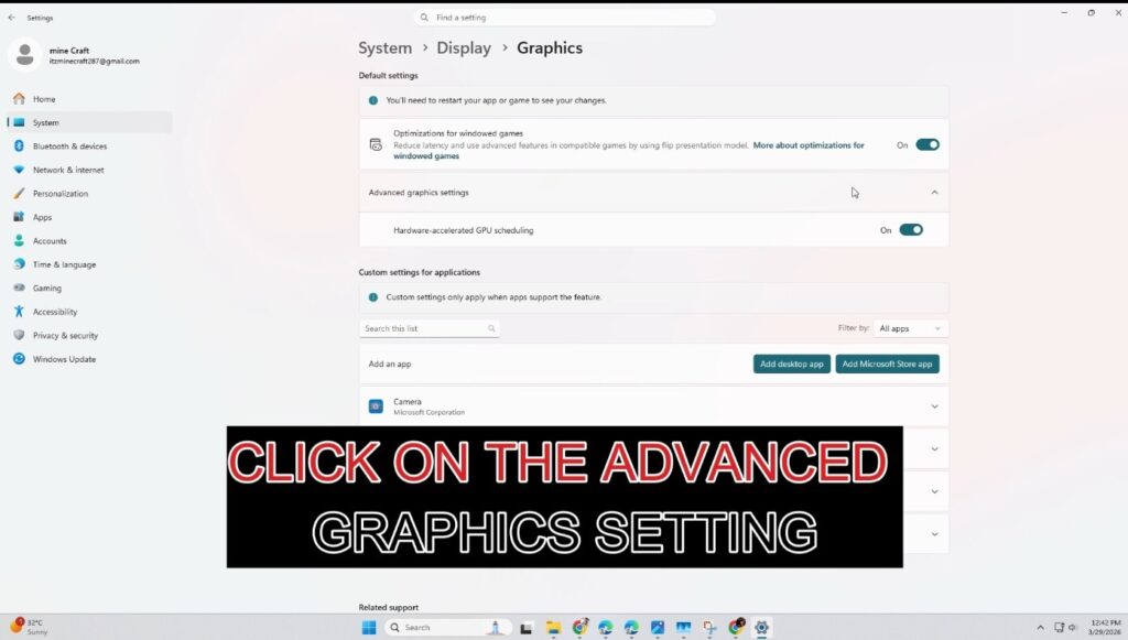 Optimize Windows 11 for Gaming