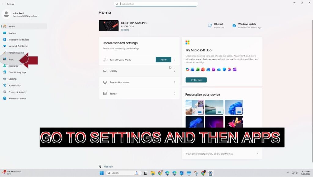 Optimize Windows 11 for Gaming