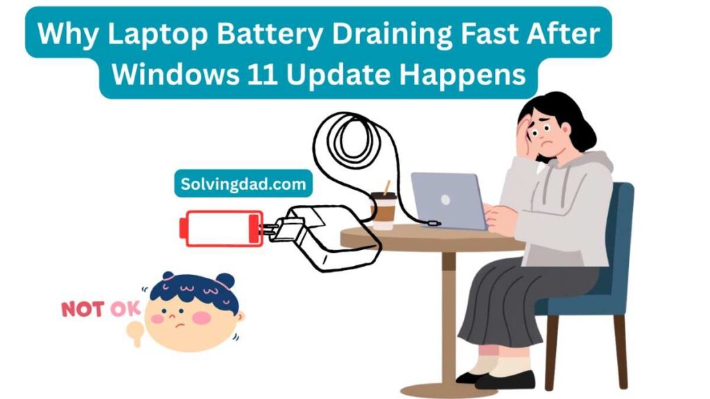 Why Laptop Battery Draining Fast After Windows 11 Update Happens