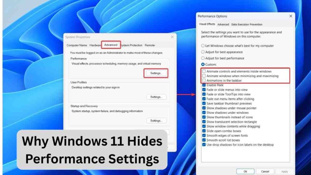 Enable Hidden Performance Settings in Windows 11 for Faster PC