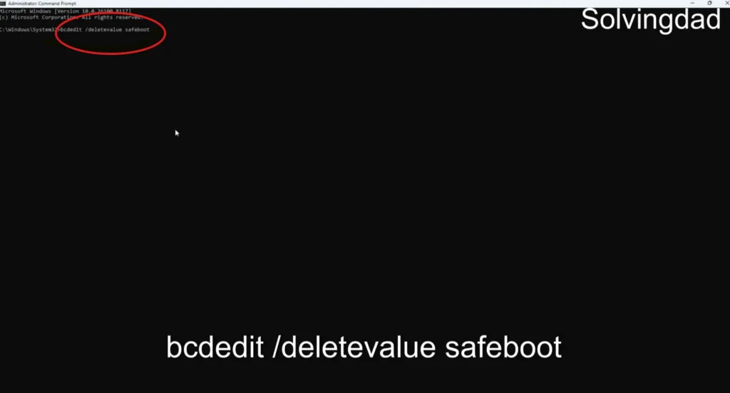 Safe Mode Not Working