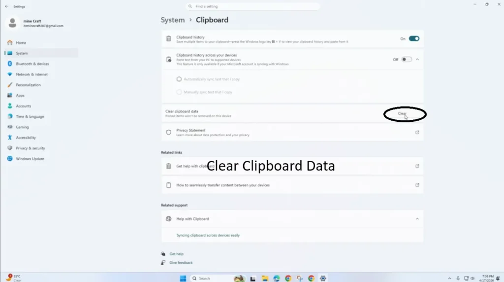 Clipboard History Not Working in Windows 11? Easy Fix Guide