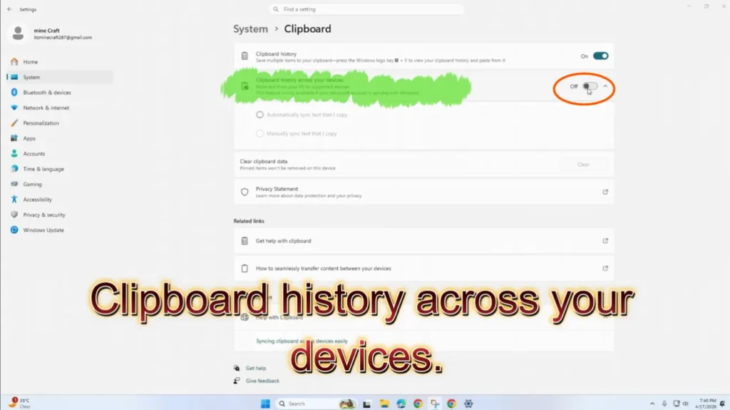 Clipboard History Not Working in Windows 11? Easy Fix Guide