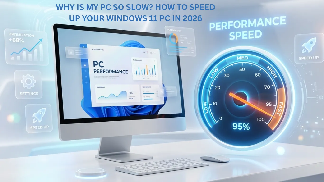 Why Is My PC So Slow? How to Speed Up Your Windows 11 PC in 2026