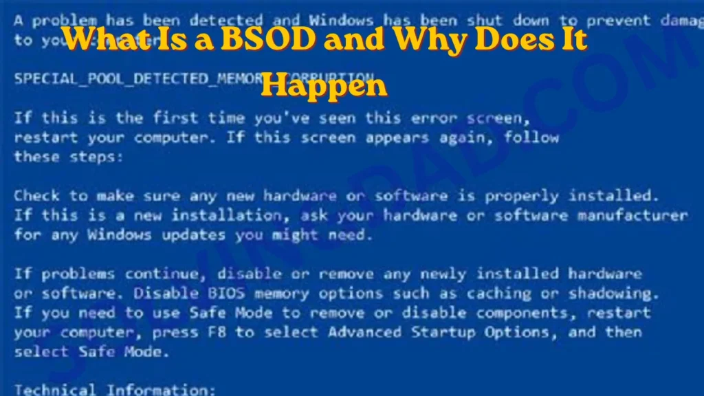 What Does BSOD Error Code X Mean and How Do I Fix It?