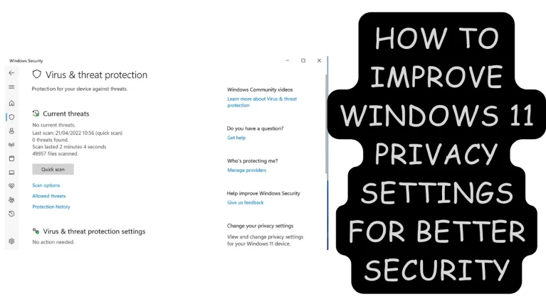 How to Improve Windows 11 Privacy Settings for Better Security