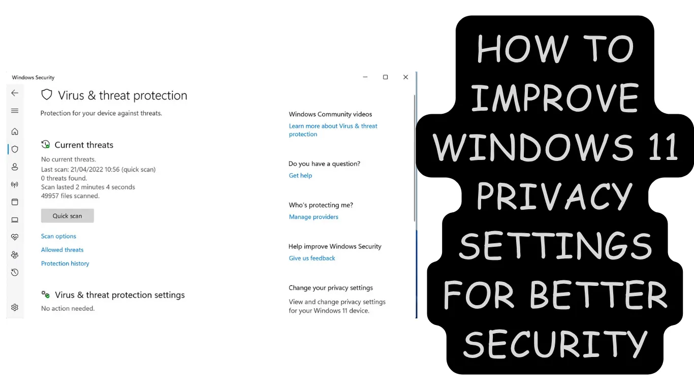 How to Improve Windows 11 Privacy Settings for Better Security