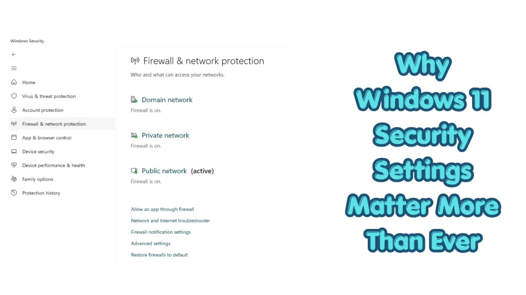 Windows 11 Security Features You Should Enable Today