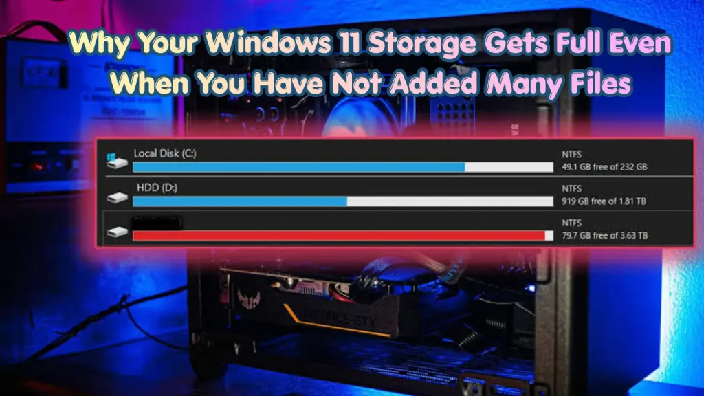 Free Up Storage Space in Windows 11 Without Deleting Files