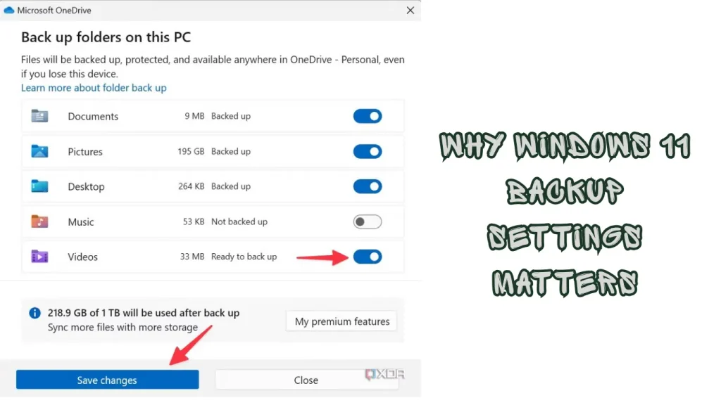 Backup Settings and Tools: Windows 11 Backup Guide